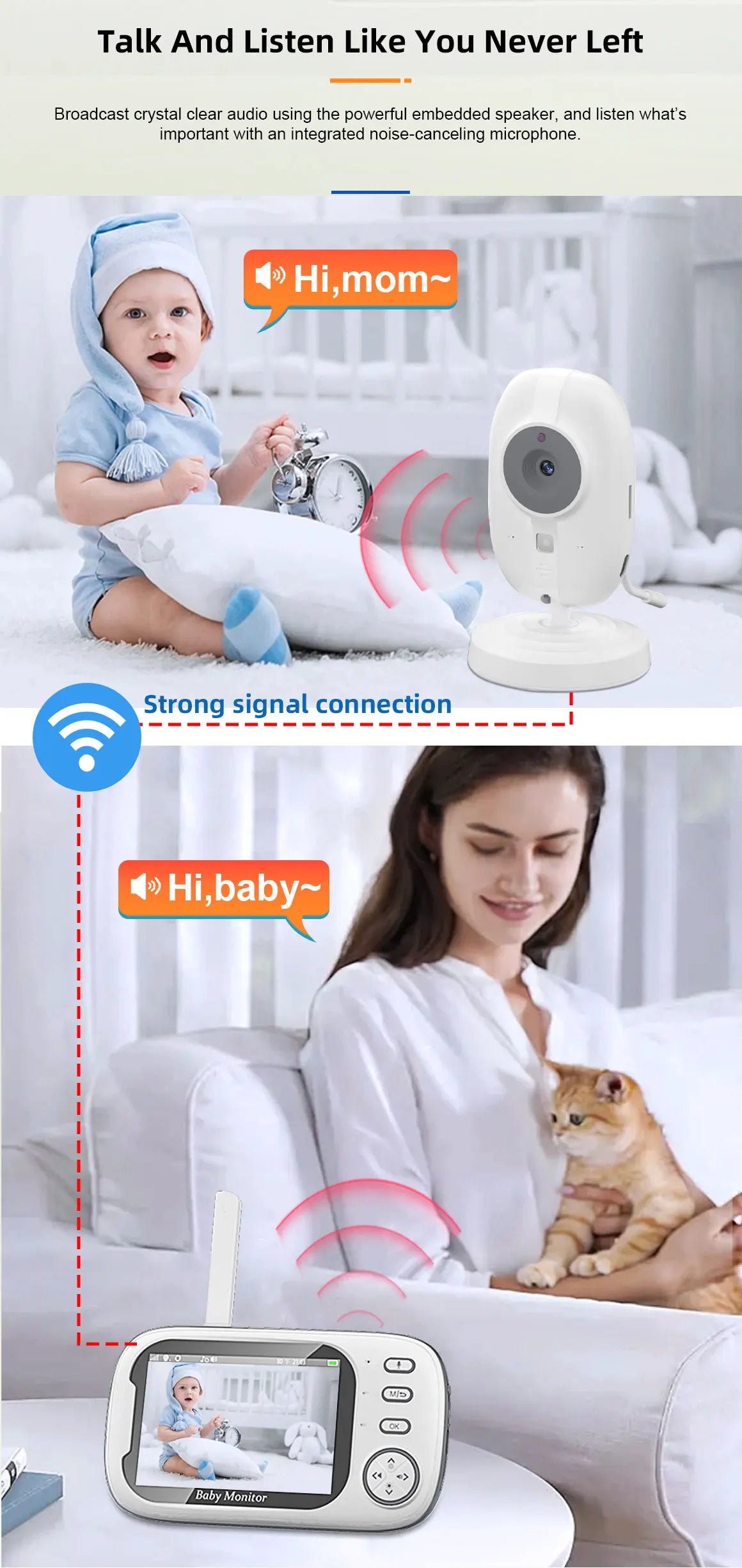Wireless Baby Monitor Camera